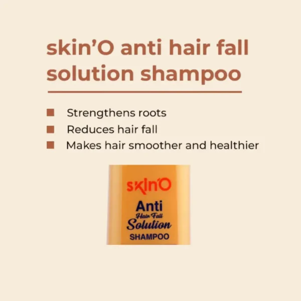 Skin'O Anti Hair Fall Solution Shampoo Lavish Life