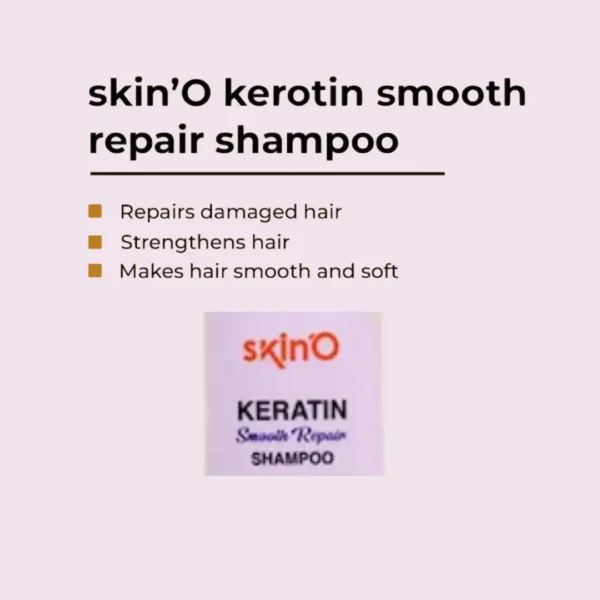 Skin'O Keratin Smooth Repair Shampoo - Image 4