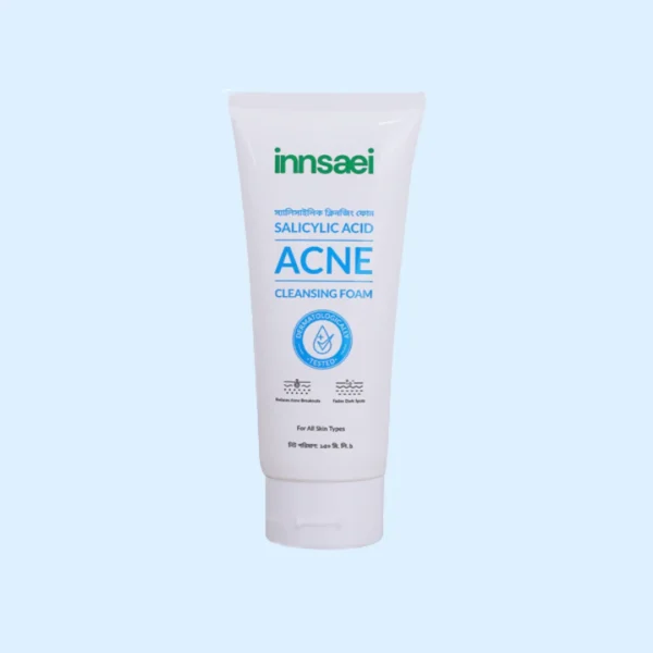 Innsaei Salicylic Acid Acne Solution Cleansing Foam Lavish Life