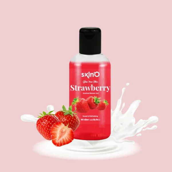 skin'O Strawberry Scented Shower Gel Lavish Life
