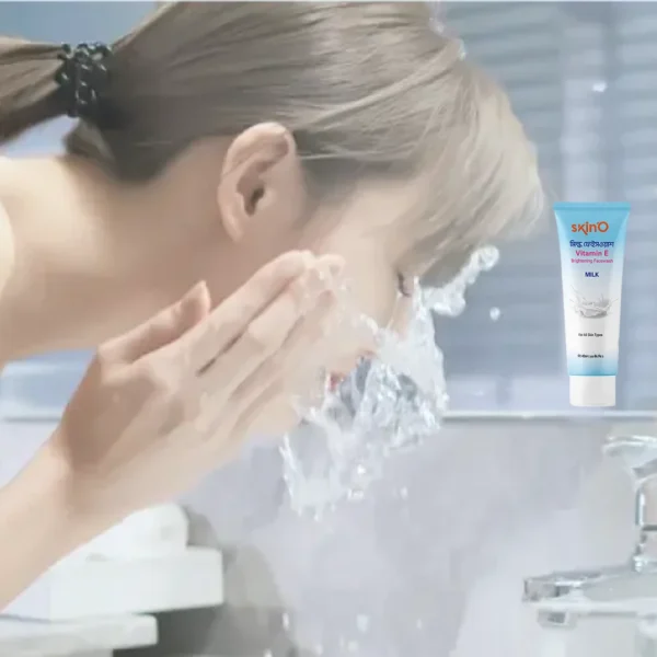 skin'O Vitamin E Brightening Facewash (Milk) Lavish Life